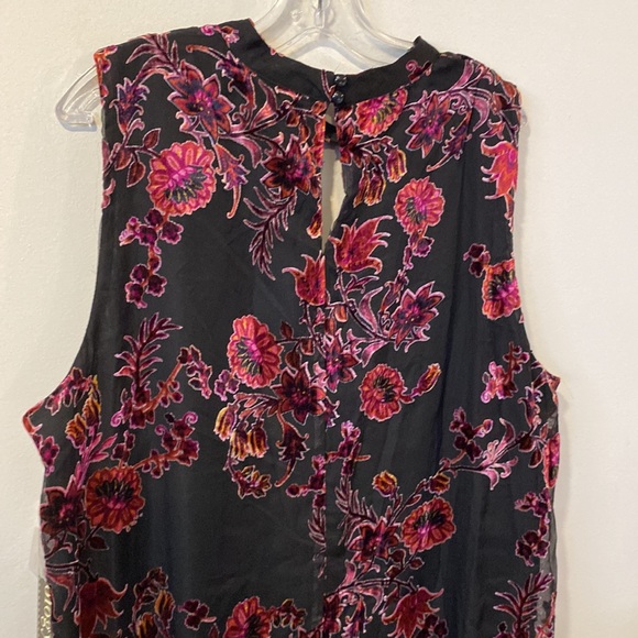 LUXOLOGY Women’s Sleeveless Floral Midi Dress Size 24 - Picture 10 of 11